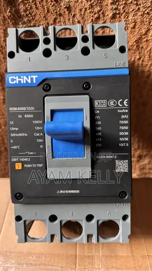 Chint Circuit Breaker 630amps 3pole
