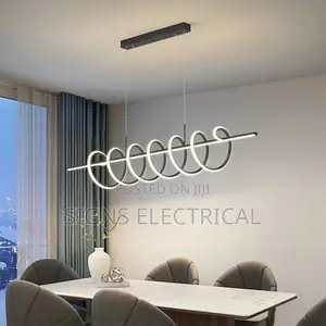 Modern Creative Spiral Led Pendant Light