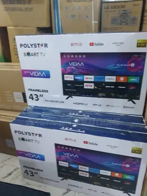 Polystar Pv‐Hk43flsm 43′′ Smart Vidaa Tv – Netflix Youtube