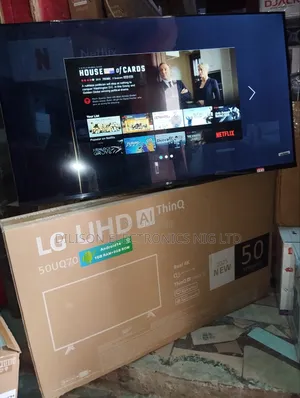 Energy Saving 50" Uhd Frameless Smart Android Television