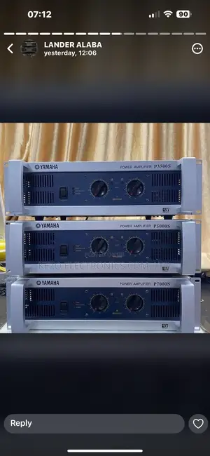 Yamaha P7000s Watt Amplifier