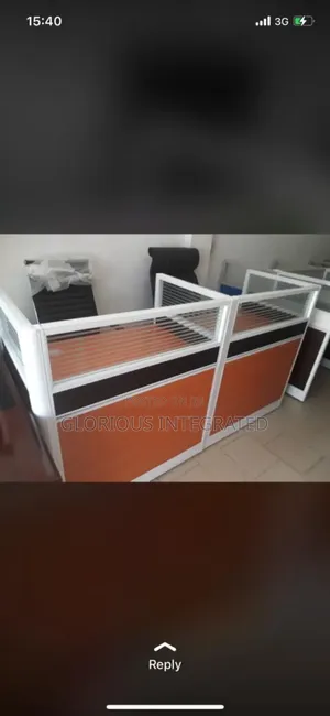 Brown Work Stations by 4