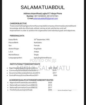 Computer Operator,Office Assistant, Receptionist Secretary