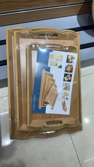 3 in 1 Bamboo Tray Sleek Design Bamboo Tray