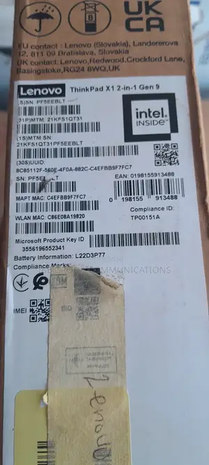 New Laptop Lenovo ThinkPad X1 32GB Intel Core Ultra 7 SSD 512GB