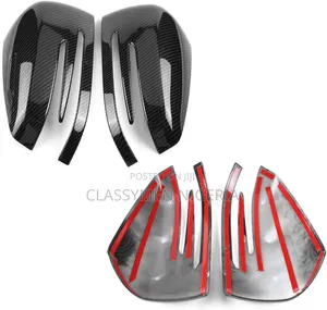 Mercedes Benz Carbon Fiber Side Mirror Cover Cap