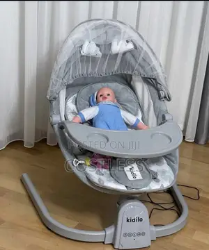 Convertible Electric Baby Swing With Feeding Table