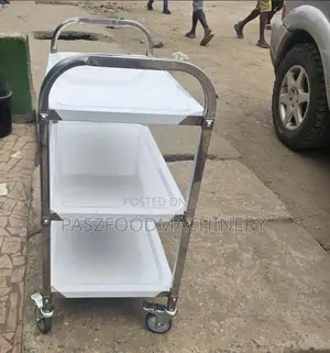 Service Trolley Stainless