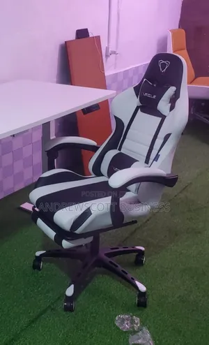 Gaming Chair White And Black