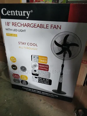 18"Rechargeable Fan Century