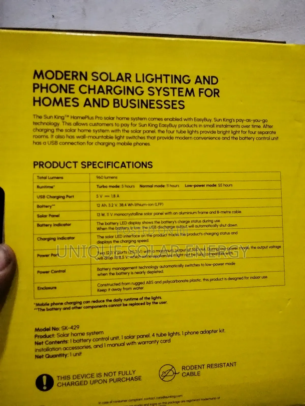 Sun King Home Plus Pro