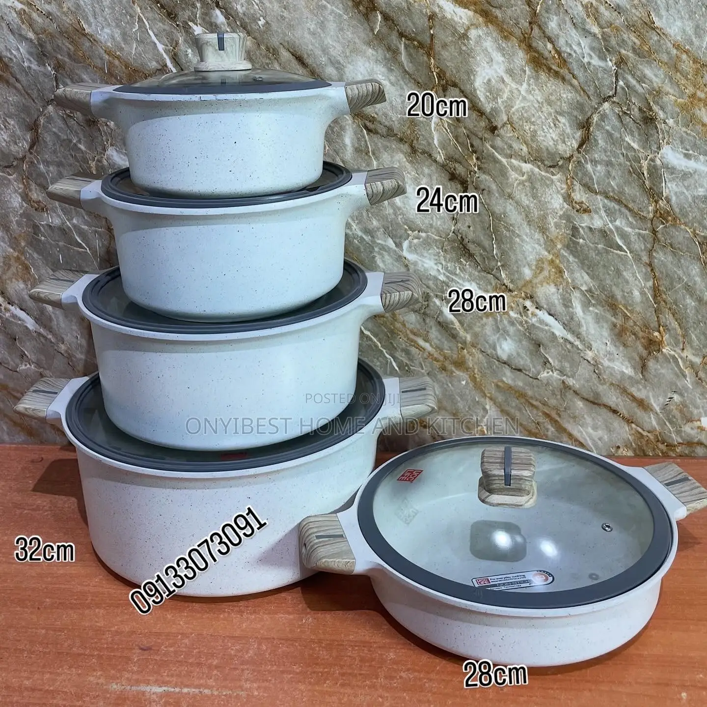 5sec Jio Granite Cookware Setu