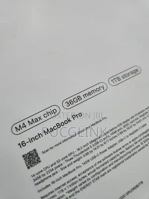 New Apple MacBook Pro 2024 M4 Max 16-Inch 36GB Apple M4 Max SSD 1T