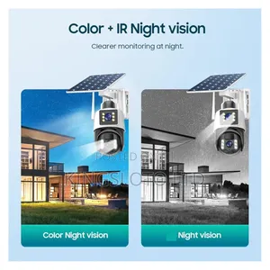 Solar Powered CCTV Double Lens