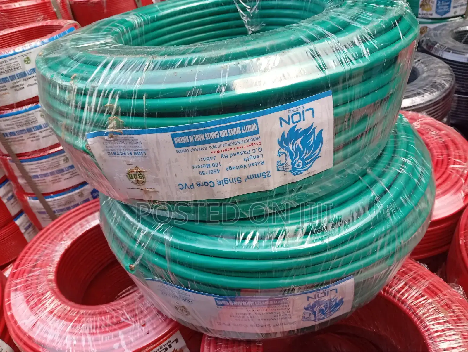 Lion 25mm Single Core Pure Copper Cable