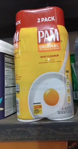 Pam Original Canola Blend No-Stick Cooking Spray 2 in 1 680g