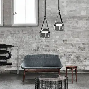 Luxury Modern Led Glass Single Pendant Drop Chandelier Light