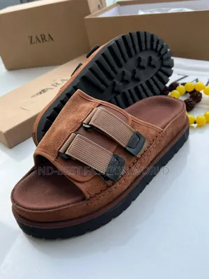 Brown Zara Slippers