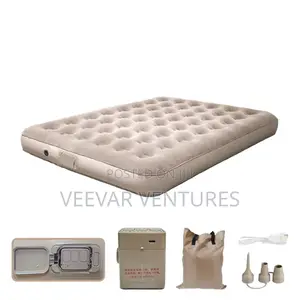 5 by 6.7 Cumulux 9 Inflatable Bed With in-Built Air Pump