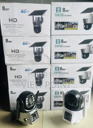 Solar Dual 10x 4lens Wireless 8mp Camera 4g Ptz