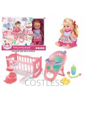 Baby Care Doll Toys Set