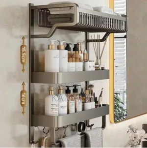 Multipurpose Floating Wall Shelf- Mounted Organiser