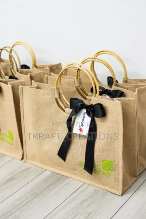 Beautiful Jute Tote Bags Souvenir