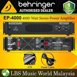 Europower Ep4000 Professional 4,000 Watt Power Amplifier