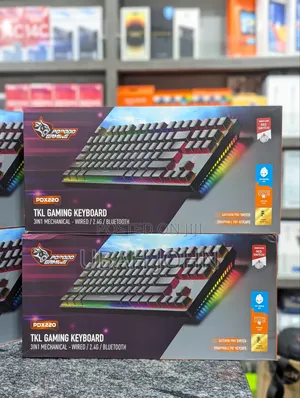 Porodo Gaming 3-in-1 Wireless Mechanical TKL Keyboard