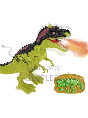 Remote Control Fire Dinosaurs Battery Operated Toy