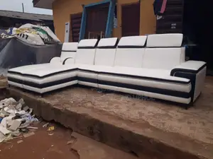 Sofa Set of Chair White Leather