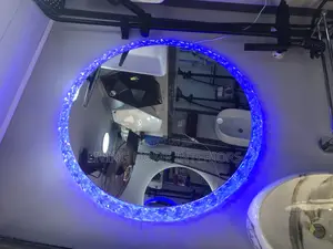 Luxury Round Shape Mirror With Light