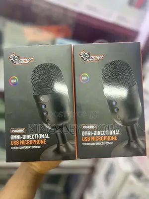 Porodo Gaming Omni-Directional Usb Microphone - Black