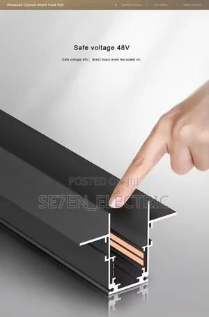 48v Magnetic Track Rails Low Voltage Track.