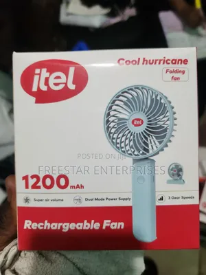 Itel Rechargeable Hand Fan