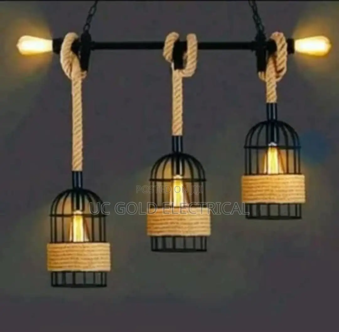 Retro Restaurant Bar Industrial Chandelier E27 Decorative