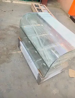Curved Glass Bain Marie Food Warmer 6plates Up and Down