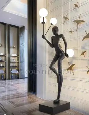 A55 Humanoid Art Sculpture Floor Lamp Creative Home Designer