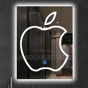 Nordic Irregular Led Mirror Bathroom Wall Living Room Light