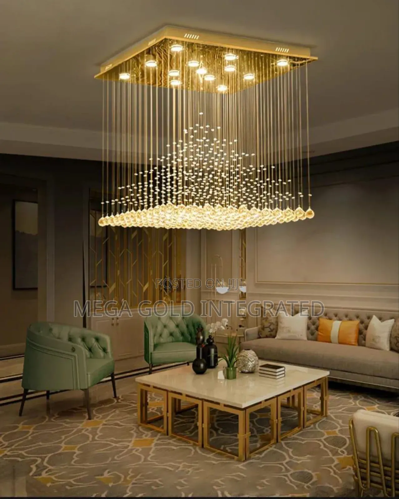 Unique Crystal Chandelier