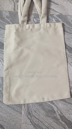 Plain Chinos Material Tote Bags