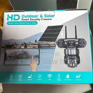 PTZ Solar Camera 4g With Triple View
