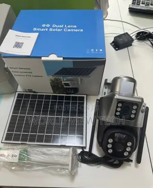 Solar Dual Lens PTZ Camera
