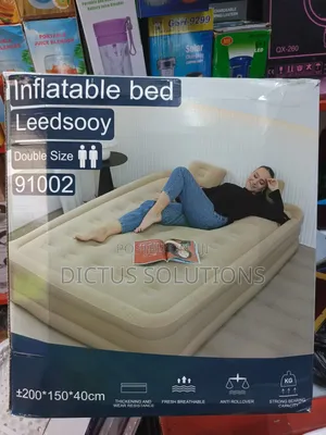 Portable Rechargeable Inflatable Big Size Foam Mattress and Pillows