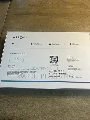 Arzopa 16.1-Inch 144hz FHD Portable Monitor for Laptop Ps5