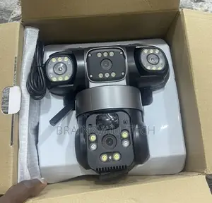 V380 4g Solar Triple Lens Camera