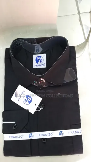 Black Pradizo Plus Size Shirt
