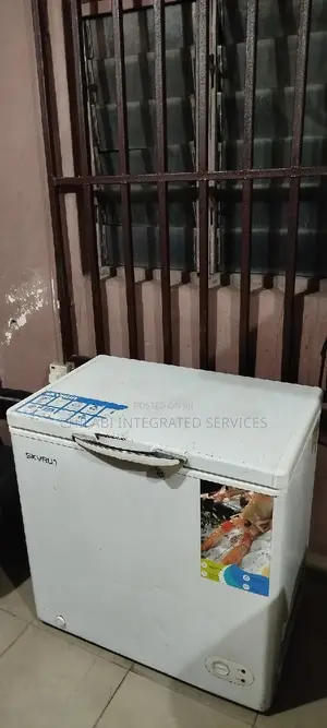 Fairly Used Neat Skyrun Lowvoltage Freezer 3ft 3 Side Layers