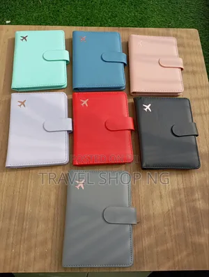 Rfid Leather Waterproof Blocking Passport Holder