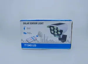 Motion Sensor Solar Outdoor Light 77smd Led